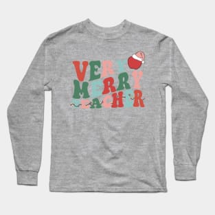 Very Merry Teacher Long Sleeve T-Shirt